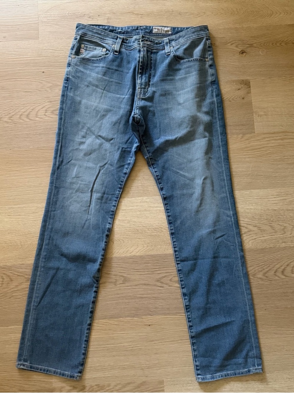 Men’s AG Everett Slim Straight 32x33 Soft Aged Denim